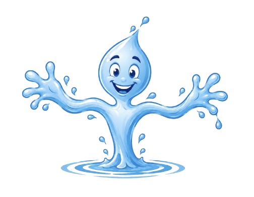 Drippy — the EasyLegionella.com mascot